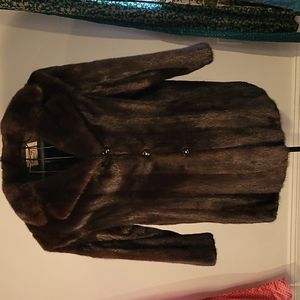 Vintage Mink Car Coat
